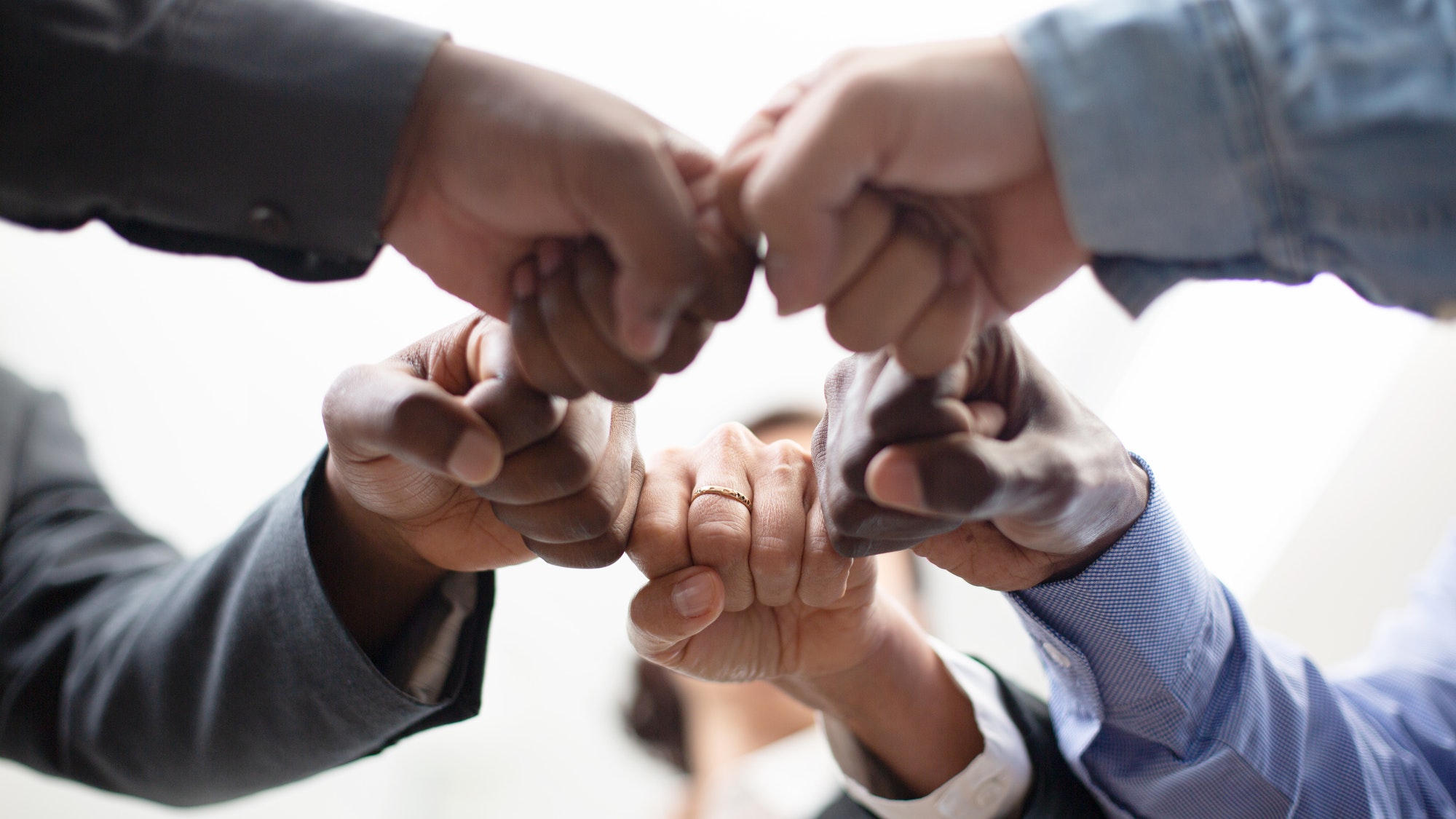 Startup Business People Teamwork Cooperation Hands Together